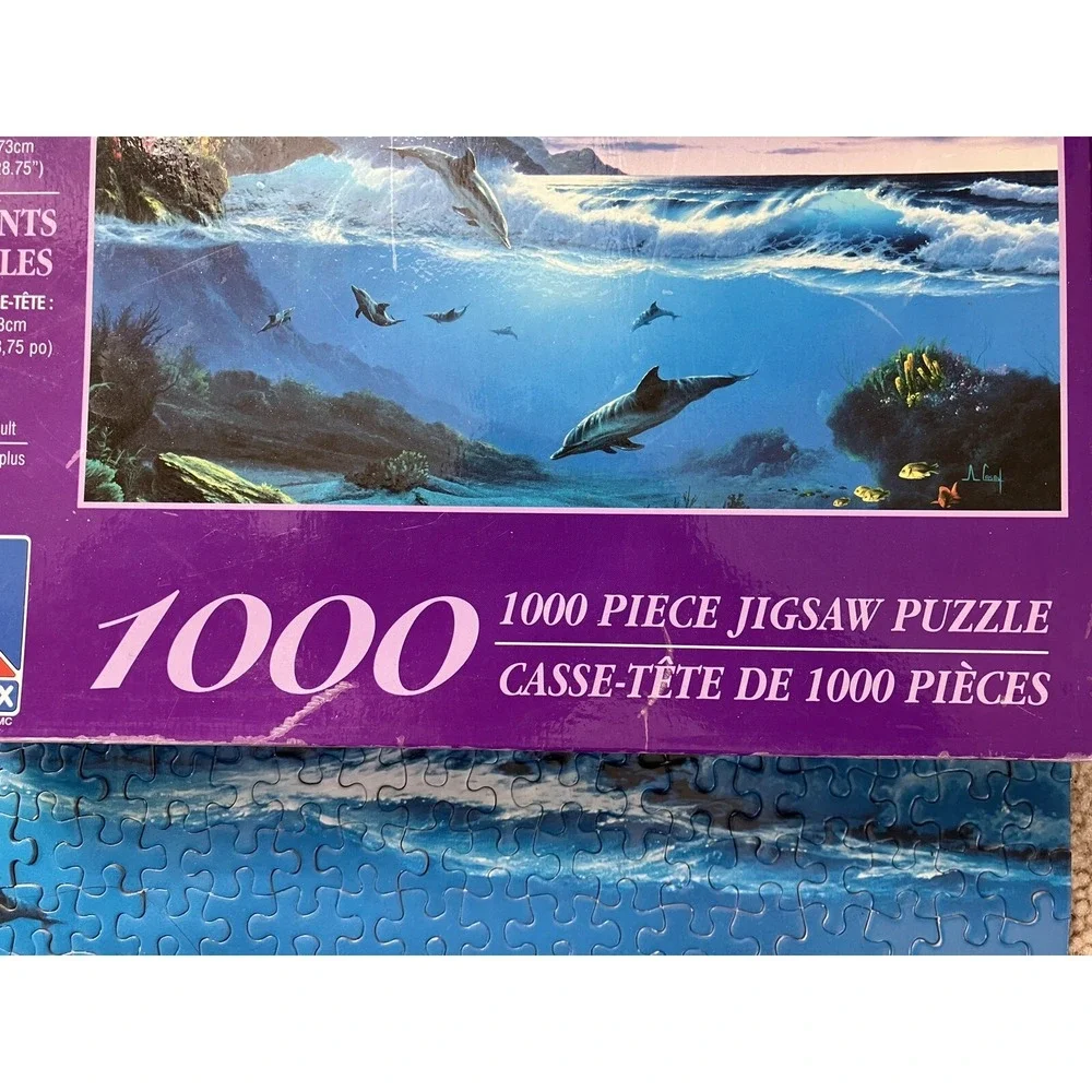 Tranquil Moments 1000 Piece Jigsaw Puzzle Sure-Lox 19.125